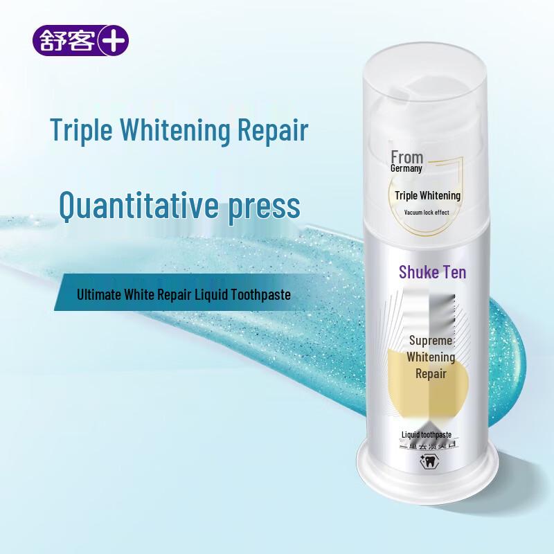 Shuke Advanced Whitening Repair Pump Toothpaste