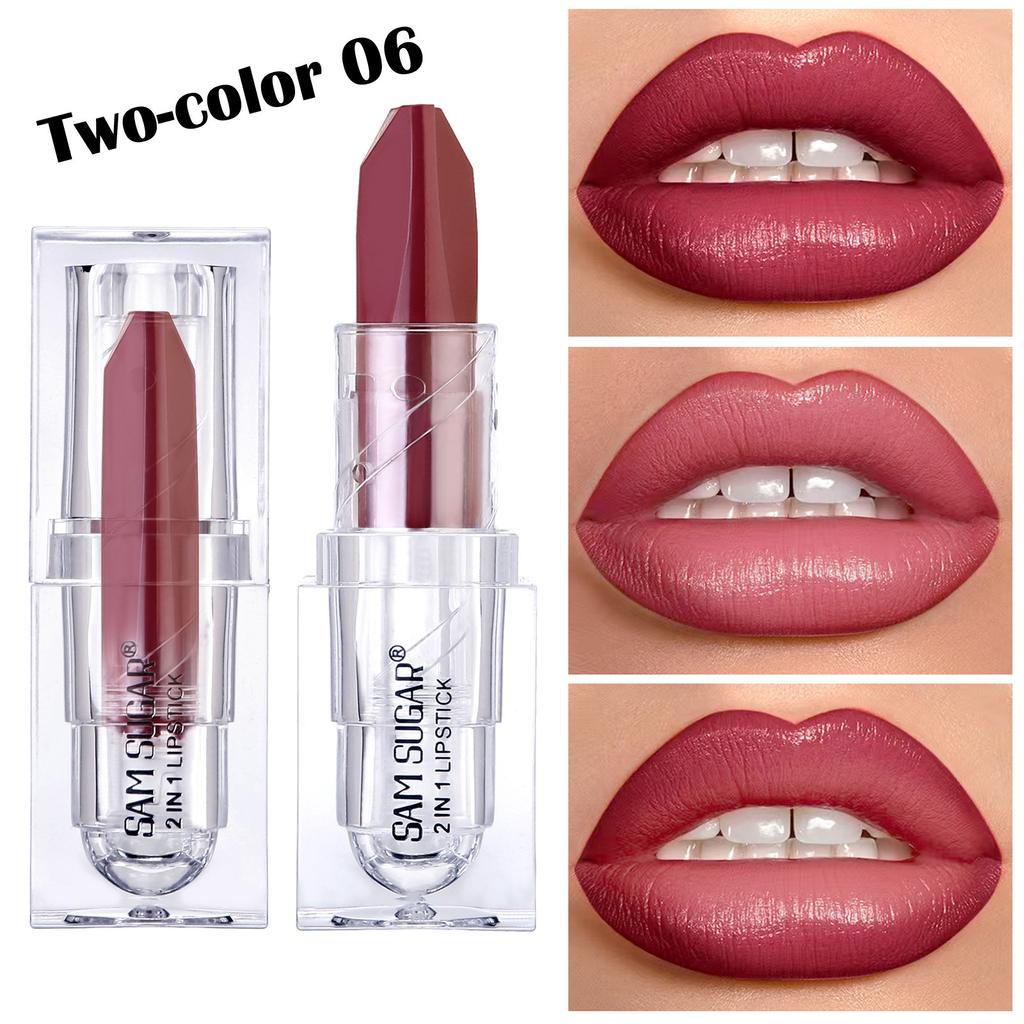 2-in-1 Color Lipstick, Shade 6