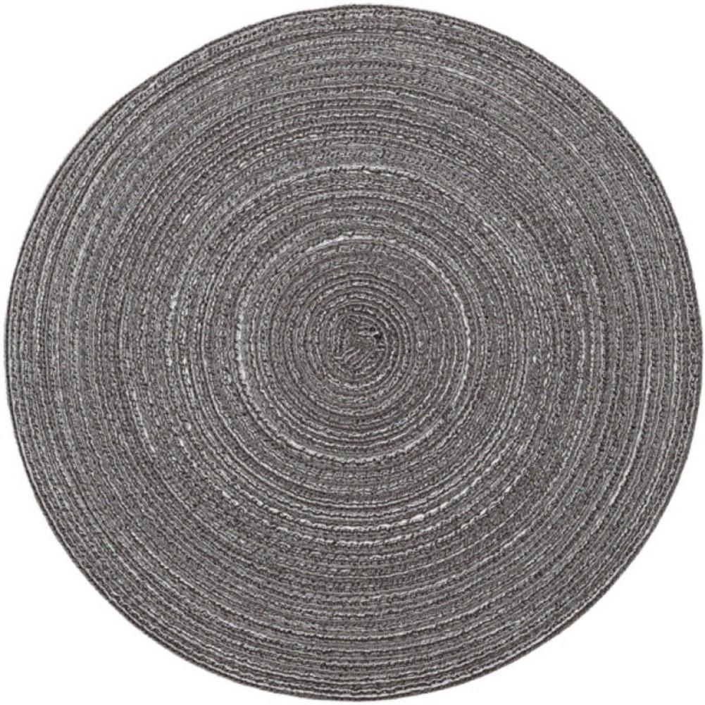 1PC 18cm Round Woven Non-slip Placemat Coaster Insulation Pad Mug Cup Table Mat Home Decor Kitchen Accessory