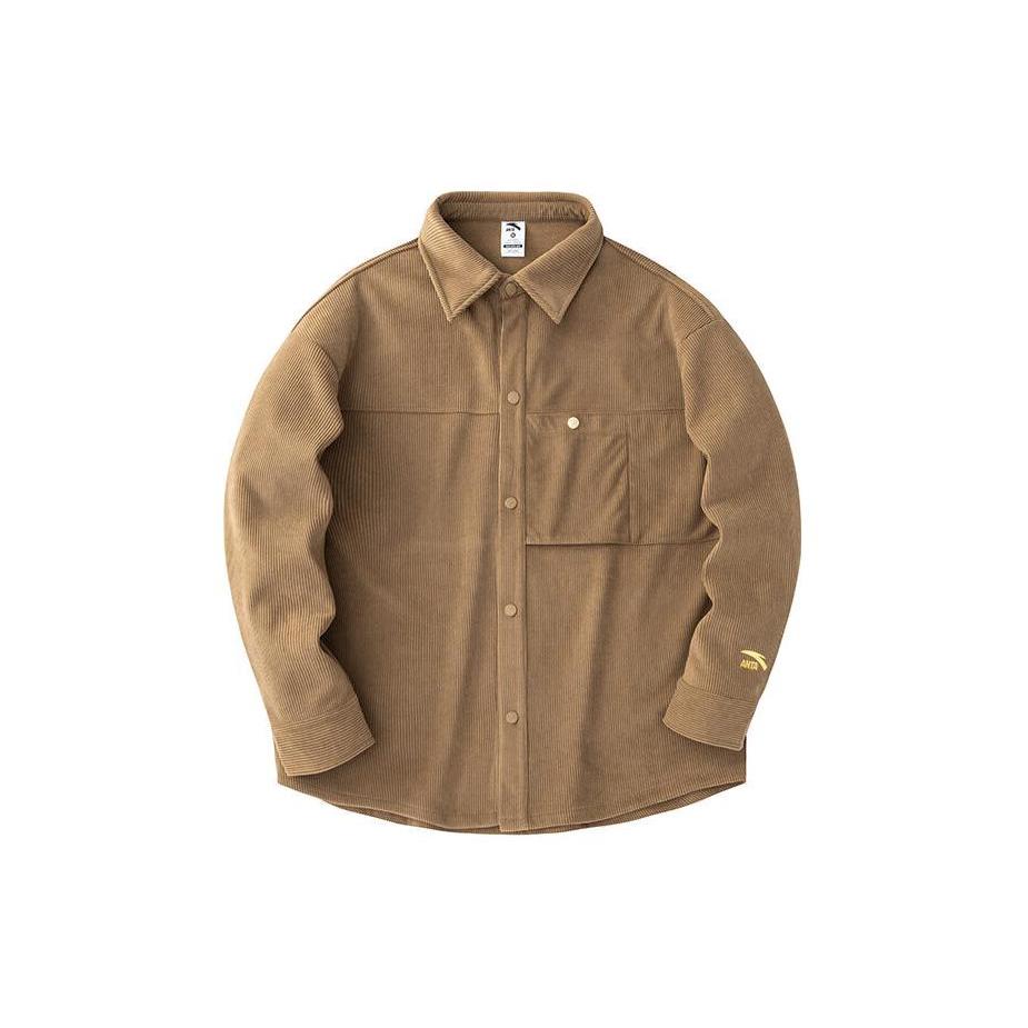 Anta Life Collection Shirt Men s Hazelnut Brown 152418110-1 XXL