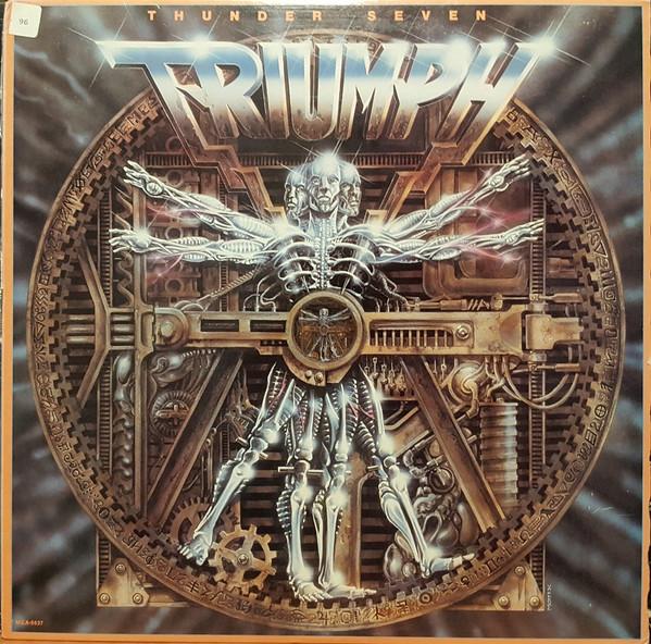 Виниловая пластинка TRIUMPH  Thunder Seven MCA5537 MCA Records 1984 Канада Рок Б/у