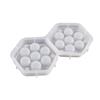 Hexagonal Box Dice Storage Case Mold Jewelry Rings Box Crafts Mold Suitable for Jewelry Storage Diy Home Decorations