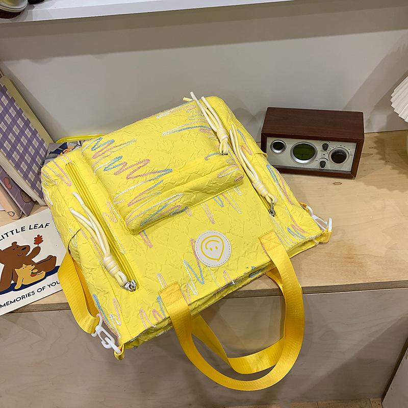 Korean Version of The Sen Series Large Capacity Backpack High School Students Fashionable Lightweight Backpack