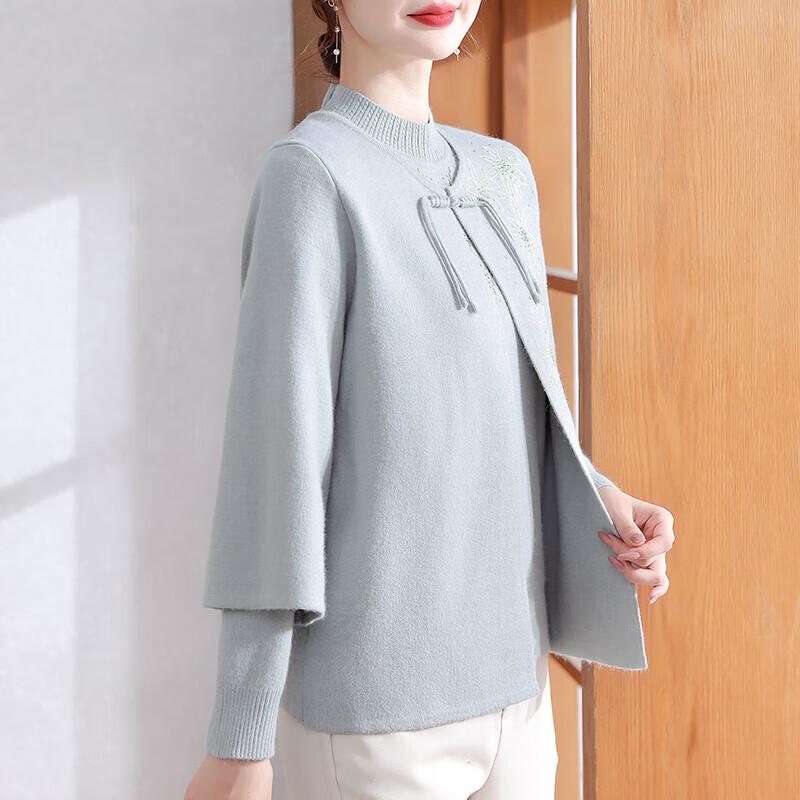 

Xuexi Женский элегантный осенний вязаный кардиган L