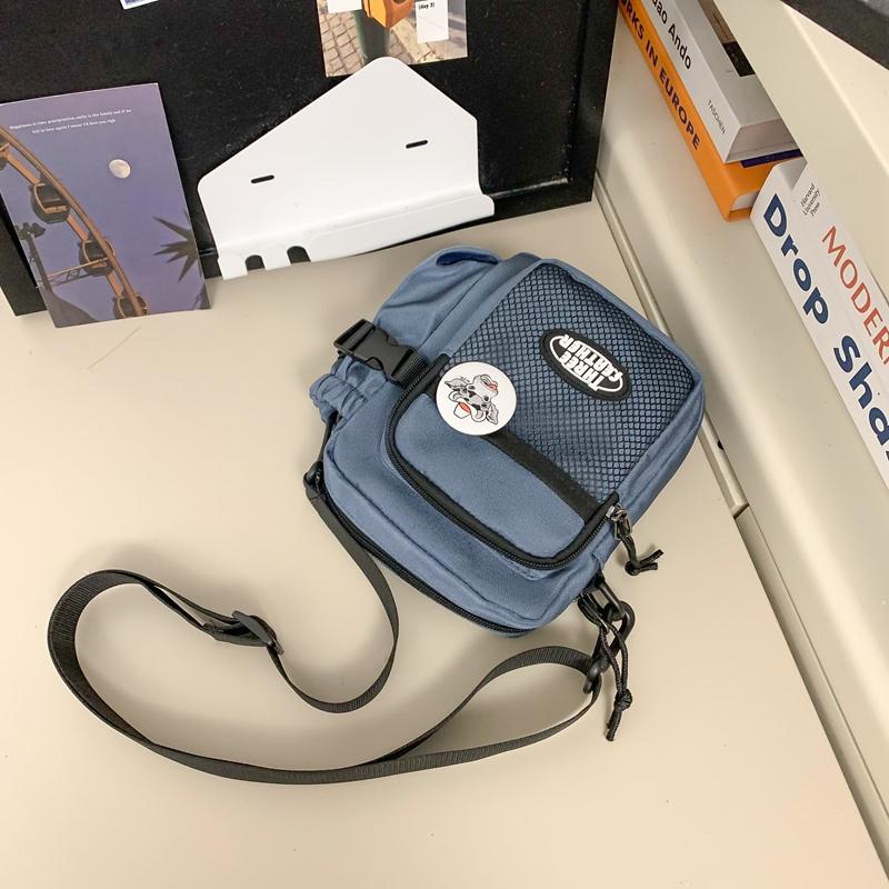 Herren Umhängetasche Mini Kleine Tasche Handytasche Kleine Quadratische Tasche Mehrschichtige Tasche