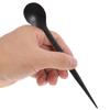 Multifunktionales Küchenutensil 2in1 Essbesteck Tragbarer Löffel und Essstäbchen Edelstahl Besteck Metall Löffel Essstäbchen