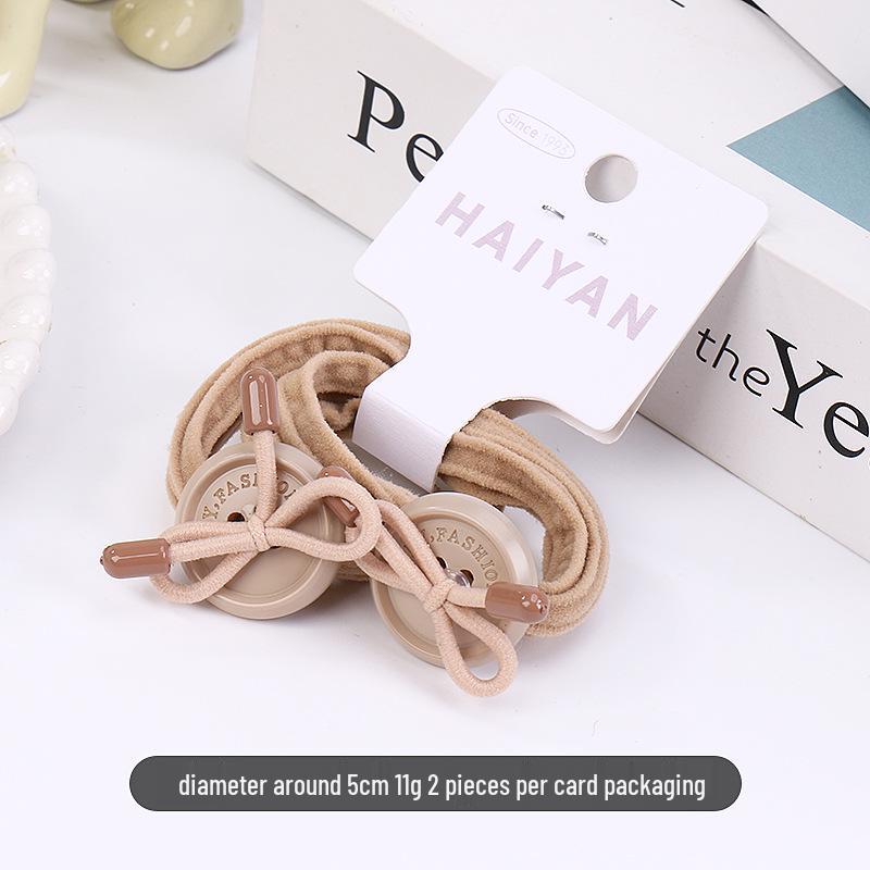 

Яркий цвет мороженого Универсальная резинка для волос с узлом - Высокоэластичное кольцо для волос, аксессуар для женщин