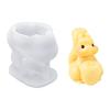Silicone Molds Animal Candle Molds 3D Squirrel Casting Molds Baking Molds Craft Supply Plasters Molds for Candle Making