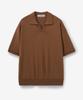 BLOND9 [Cool Viscose] Soft Open Collar Knit ( 9 Colors )