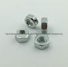 304 Stainless Steel Hex Nut DIN934, White Zinc-Plated, M3-M24