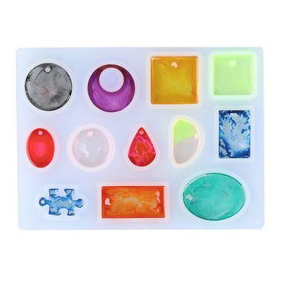 Silicone Mold Jewelry Pendant Necklace Bracelet Resin Casting Mold Process Tool