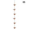 Kettle Metal Wind Chimes Butterfly Love for Garden Courtyard Decoration Wind Chimes Rain Chain Ramadan Festival Valentine's Day