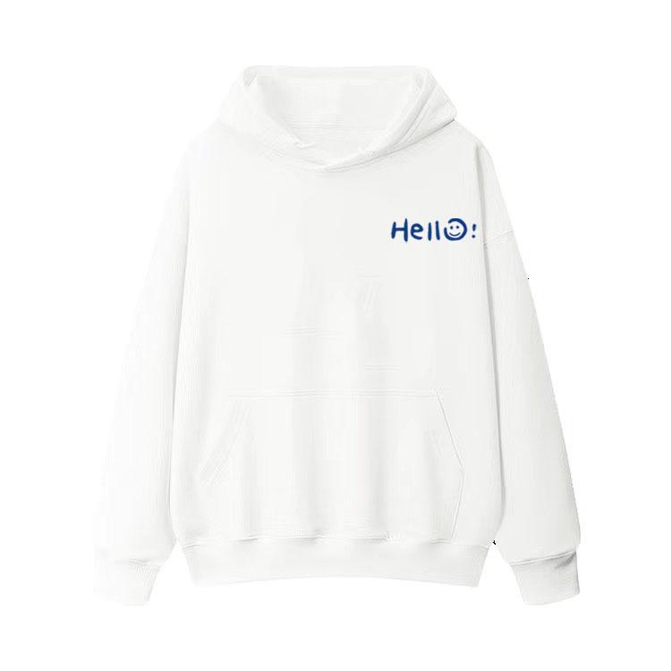 

Унисекс Толстовка с капюшоном 2024 500 г - Модная куртка свободного кроя для мужчин и женщин XXL