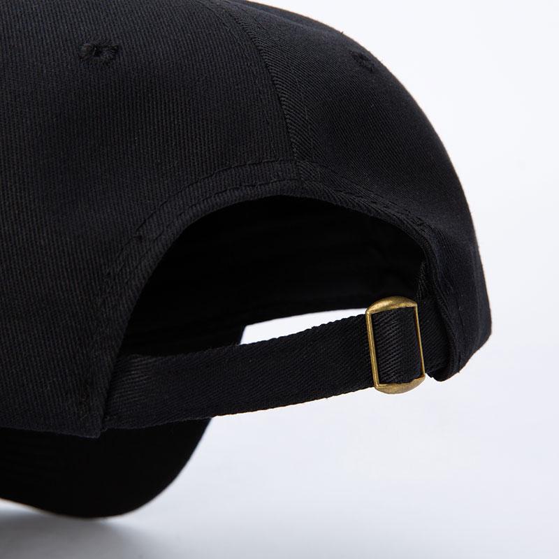 Casquettes de baseball pour hommes, ajustables, couleur unie, décontractées, unisexes, en coton, avec logo imprimé brodé personnalisé