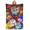 The Amazing World of Gumballs Blanket Super Soft Cozy  Throw Blankets for Bed 50x60 Inch Multiple Sizes Bedspread