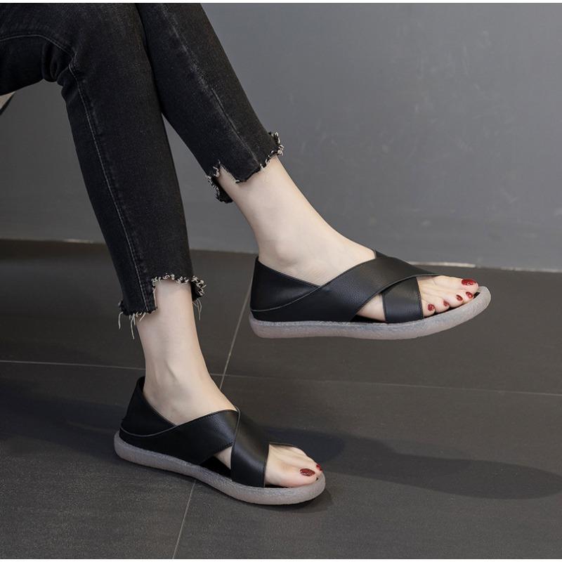 New Women's Shoes Flat Student Soft-soled Flip-flops