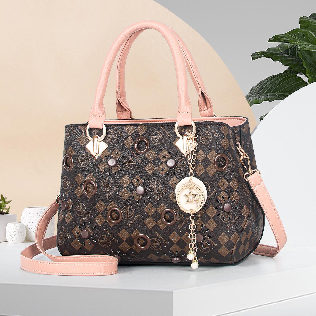 

Модные женские сумки через плечо, новые сумки большой вместимости, простые ретро-сумки, однотонные, высококачественные женские сумки