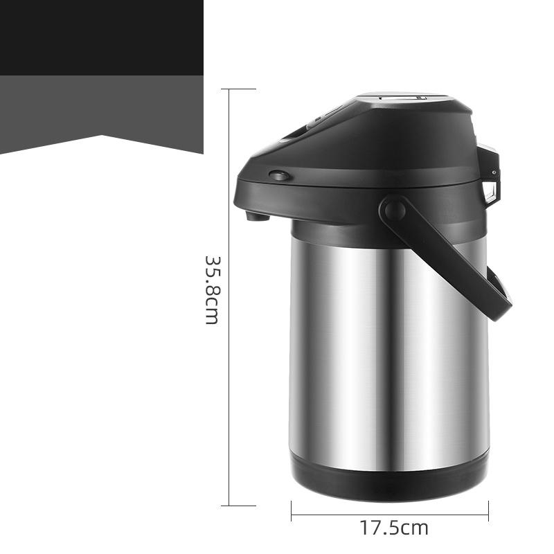 

GIANXI Термос из нержавеющей стали, Воздушный термос, Диспенсер для воды под давлением, Большой емкости, Бытовая вакуумная бутылка для воды 4l