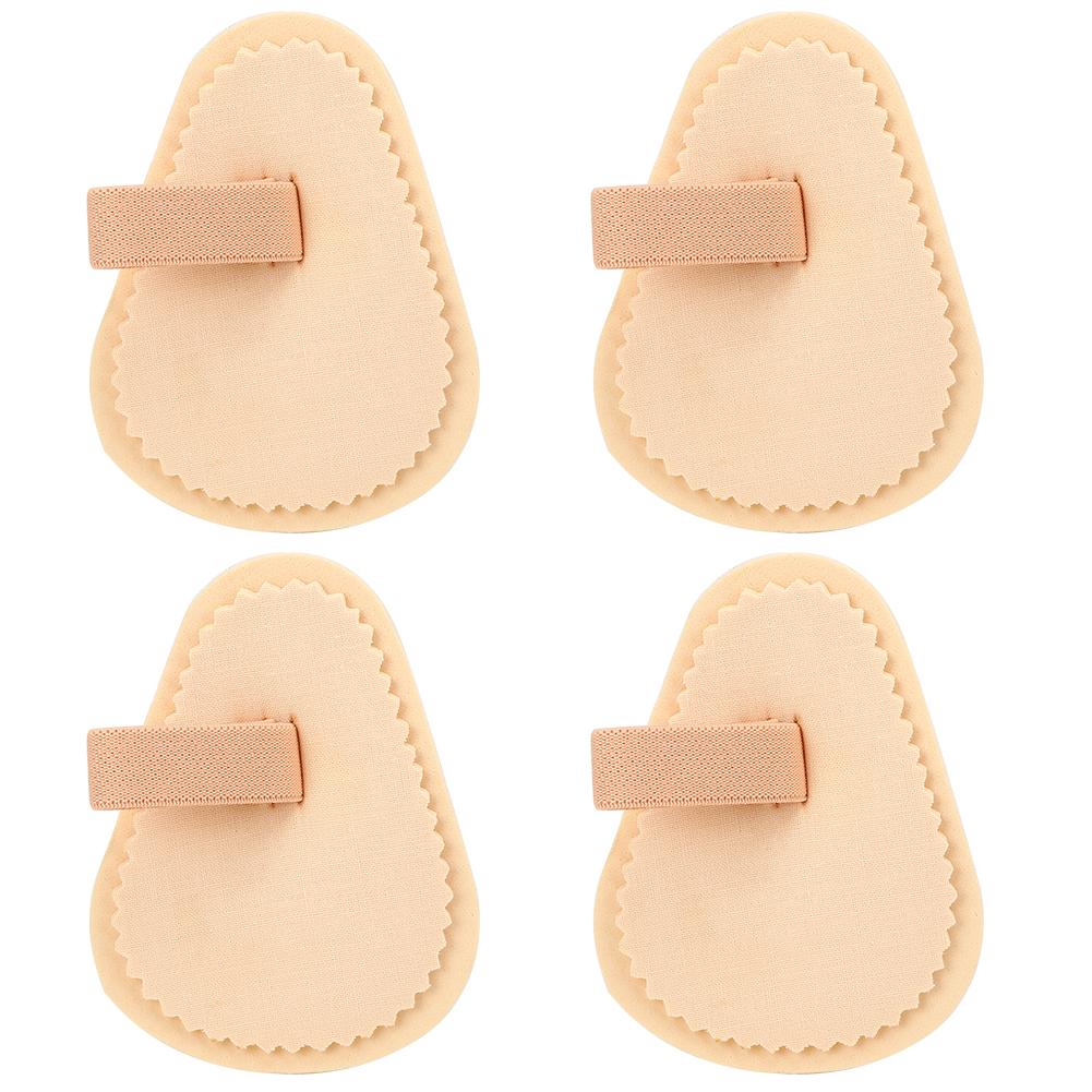 4pcs Toe Straightener Separators Protector Bunion Splint Corrector Toe Spacer Cover Guard1 Hole