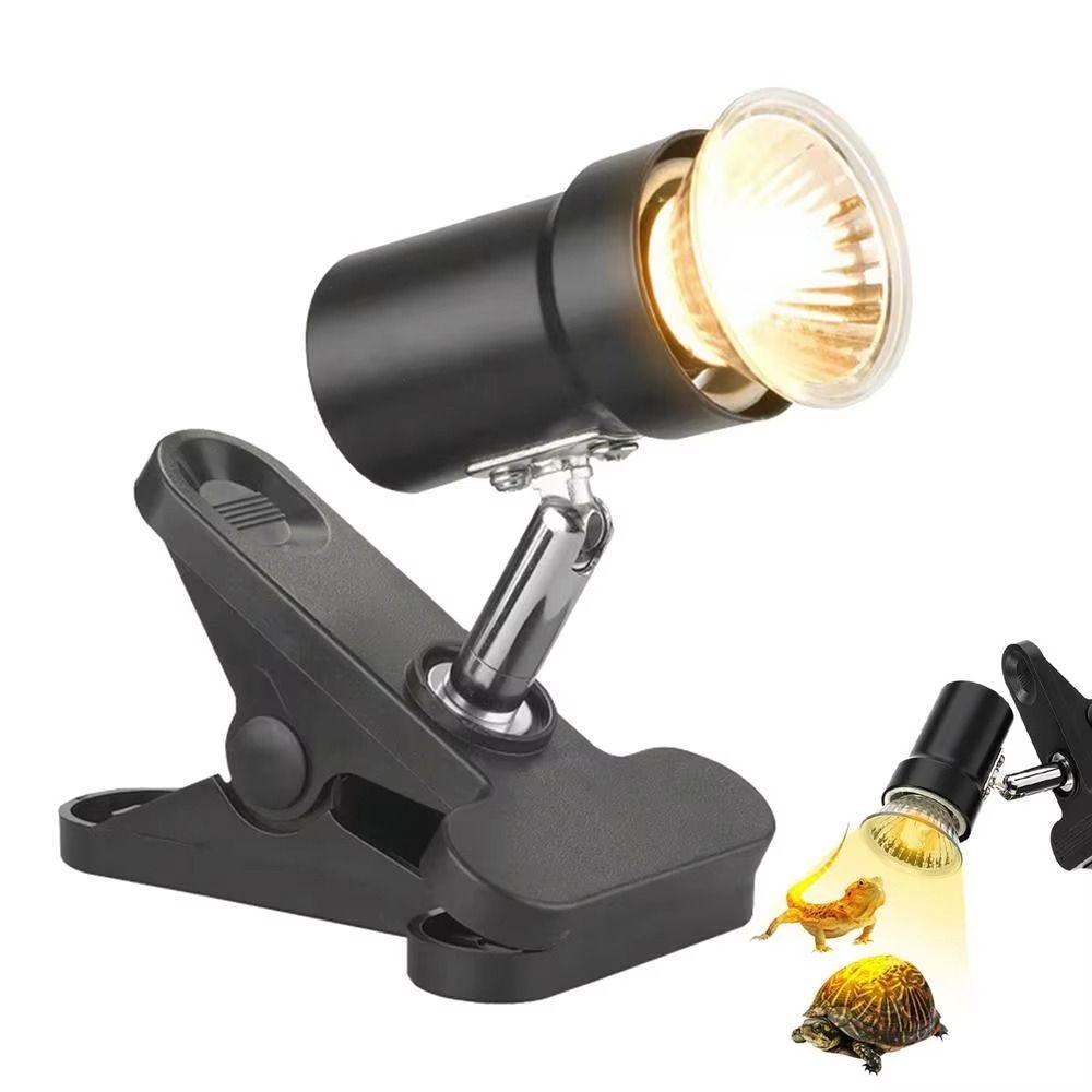 25W/50W/75W Schildkröten-Sonnenlampe Einstellbare Heizklemme Lampenfassung Reptilien-Wärmelampe Vivarium-Thermostat Haustier-Wärmelampe