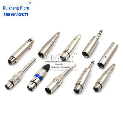 Adattatore Audio XLR a 6.35mm Femmina per Microfono/Mixer