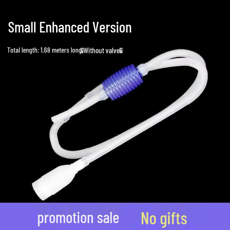 Fish Tank Siphon Hose: Manual Water Changer & Sand Cleaner for Large Aquariums