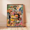 1000pcs Jigsaw Puzzle Suitable for & 14+ - Challenging Thick Cardboard Puzzle Pieces, Portable Wall Art Decor, DIY Brain Gift for Birthday/Christmas (