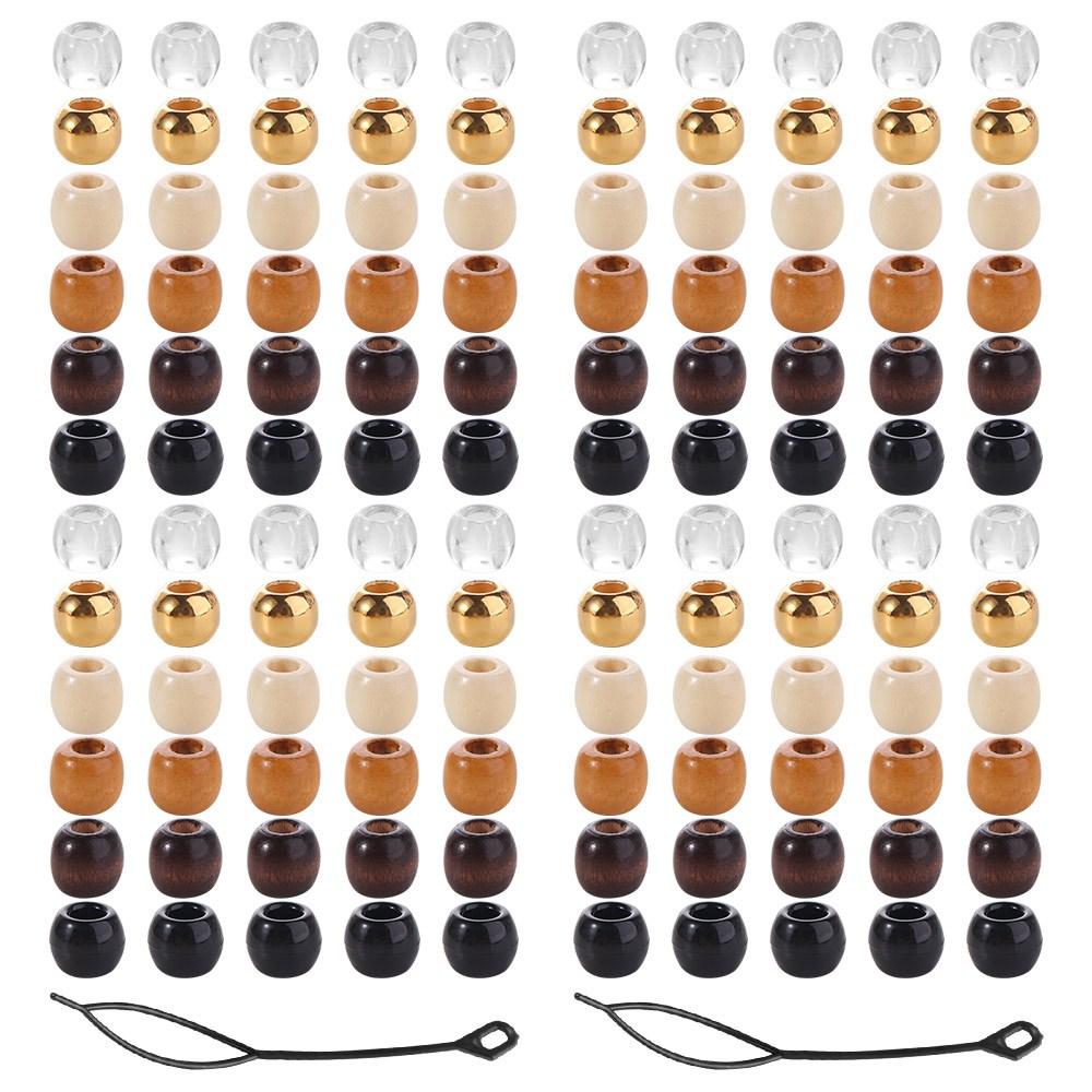 120 шт. Головные уборы Бусины для дредов Разные стили Поделки своими руками Кольца для дредов Шармы Изготовление украшений