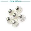 ACROPIX LED Dashboard Panel Light Lamp Bulb Car Interior T4.2 Ice Blue 3020 White 6pcs