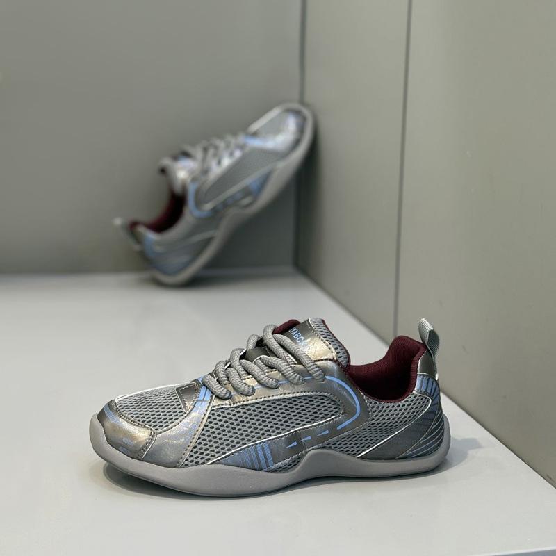 Summer new comfortable and breathable mesh shoes men's lightweight casual Forrest Gump shoes fashionable low-top sports running shoes