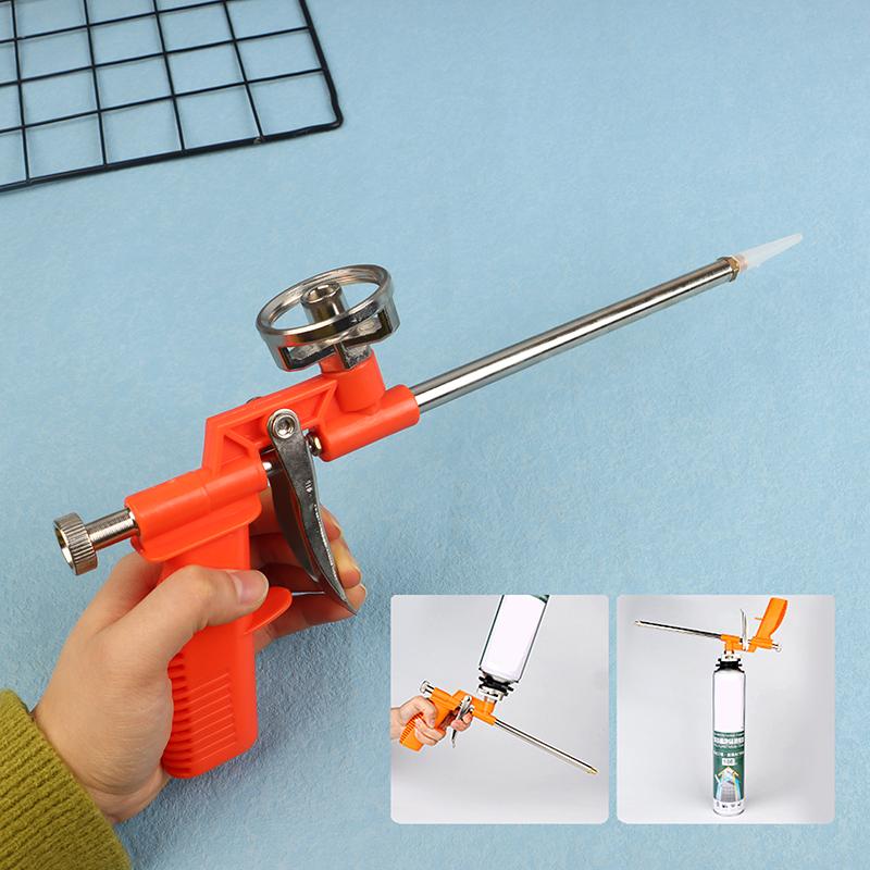 Foam Expanding Spray Gun Foaming Jet Glue Gun Metal Polyurethane Trigger Sprayer Pump Sealant Caulking Tool For House Renovation