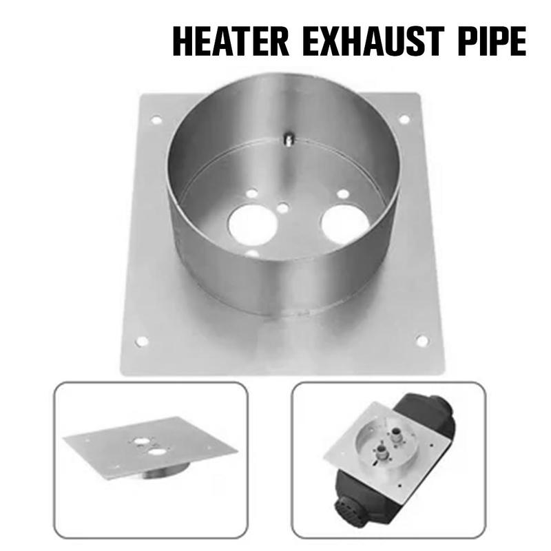 Stainless Steel Exhaust Pipe Joint Air Diesel Heater Marine RV Household Exhaust Pipe Skin Conversion Interface