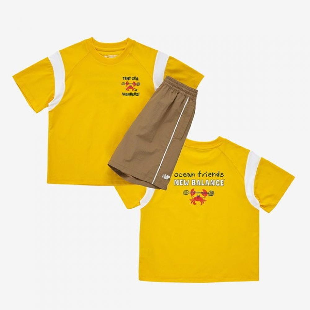 

New Balance Kids VarsiTy T shirT Nk9yf2903u 30 100/size