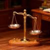 Mini Balance Scale Model 1:12 Antique Simulation Balance Dollhouse Decoration  Photography Props