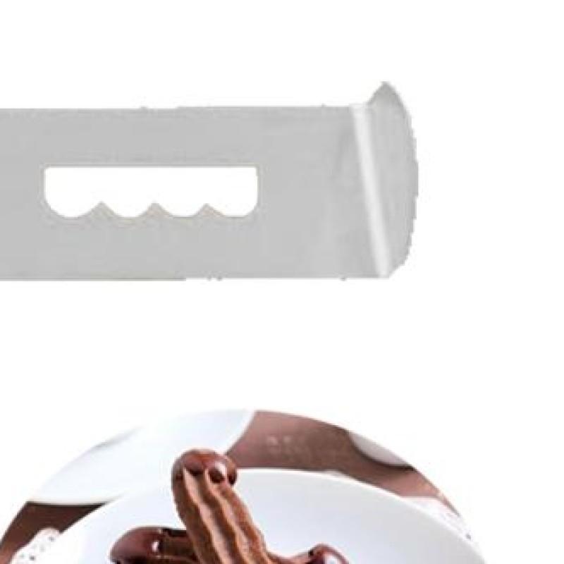 2 Pcs Cookie Press Attachment Stainless Steel with Connection Ring Cookie Maker Attachment Biscuit Mould for Size 5 Meat Grinder
