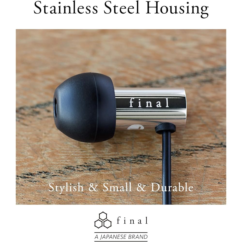 final E3000 In-Ear Headphones FI-E3DSS