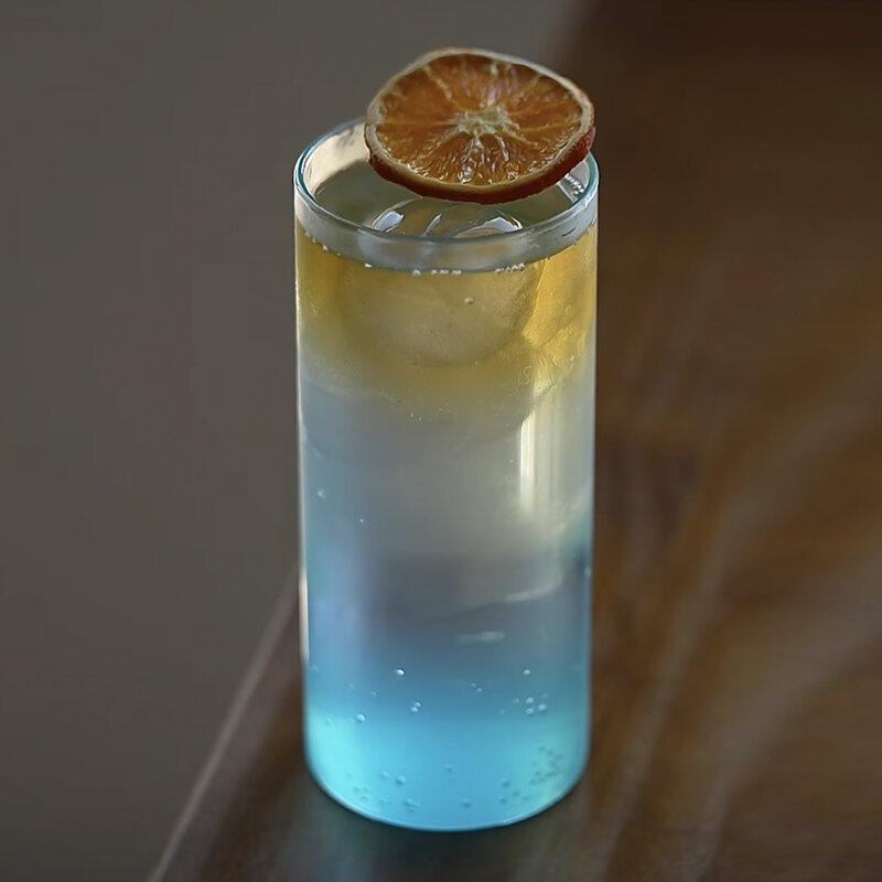 ZISIZ Ultra-Thin Collins Long Drink Glass