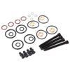 4 Juegos Kit de Reparación de Sello de Inyector de Combustible Conjunto de Sellado Abrazadera Tornillo 1417010997 Apto para A2 A3 A4 A6