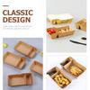 50 Pcs Kraft Paper Snack Box French Fries Boxes Popcorn Containers Party Supplies Gift Bags Disposable Food Trays Lightweight