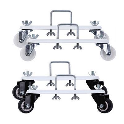 2pcs 360 Degree Rotatable Electric Heater Bracket With Wheels Easy Installation Electric Heater Radiator Casters