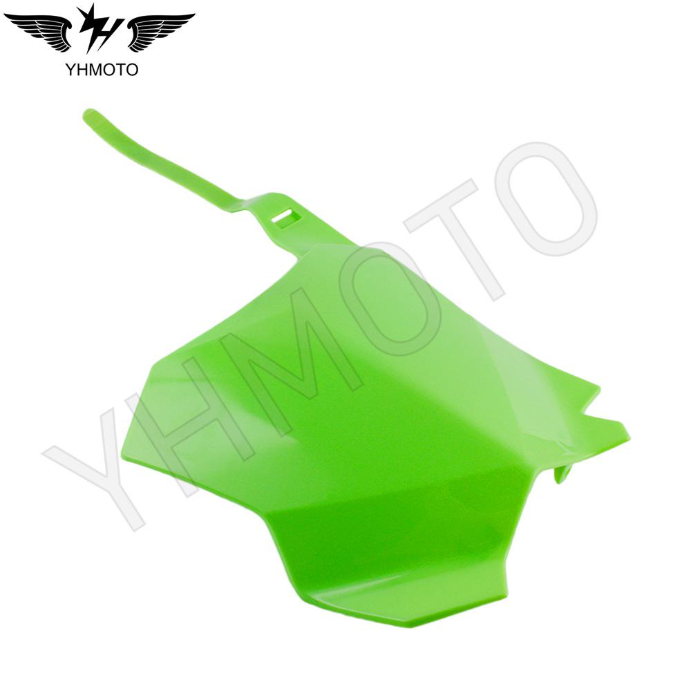 Kawasaki KX250/KX250F/KX450/KX450F 2016-2022 Off-Road Motorcycle Front Number Plate