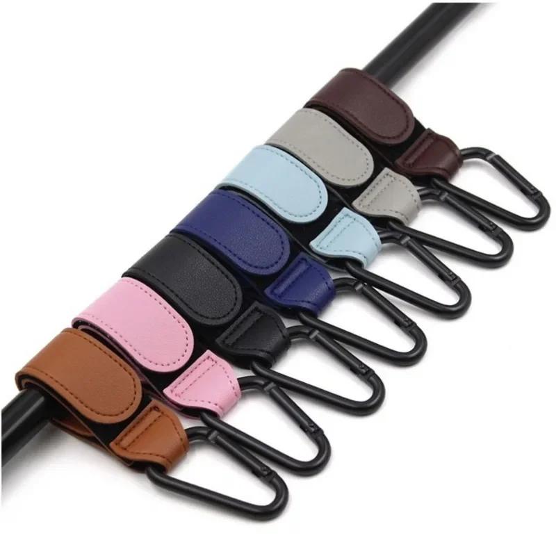 Leather Bag Baby Stroller Hook Baby Stroller Rotating 1/2 Piece Rotatable Stroller Storage Device Baby Stroller Hook Accessories