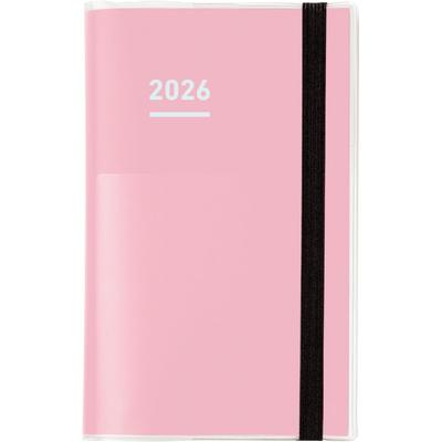 Kokuyo 2026 Monthly Weekly B6 Slim Planner Kit Pink Ni Jfm1p 26