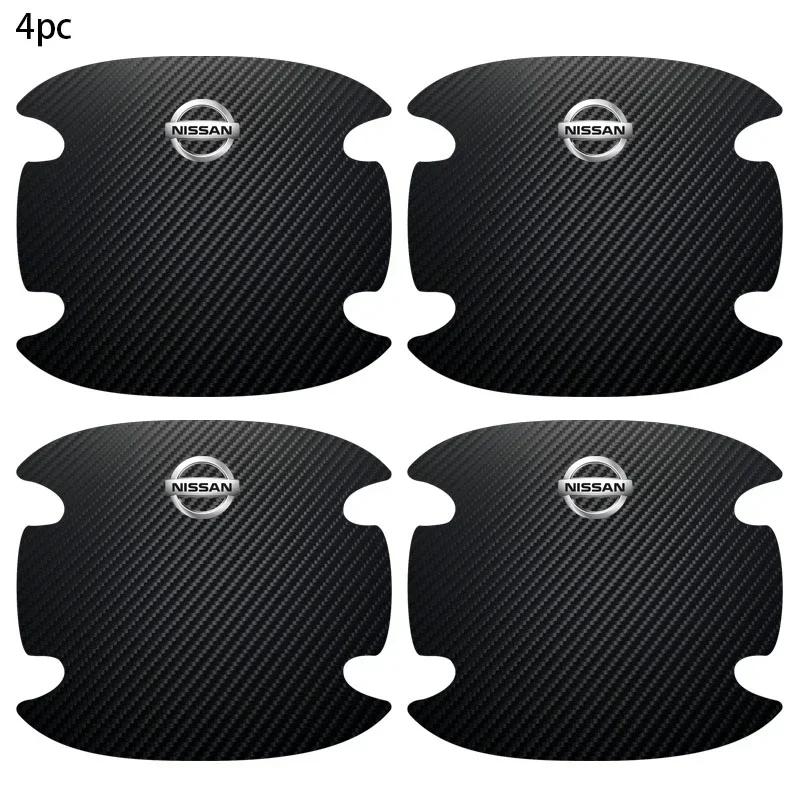 

4 шт. Защитная наклейка на ручку двери автомобиля от царапин Для Nissan Juke Leaf Micra Qashqai Altima Maxima Murano Patrol Rogue Sentra Teana 4pcs