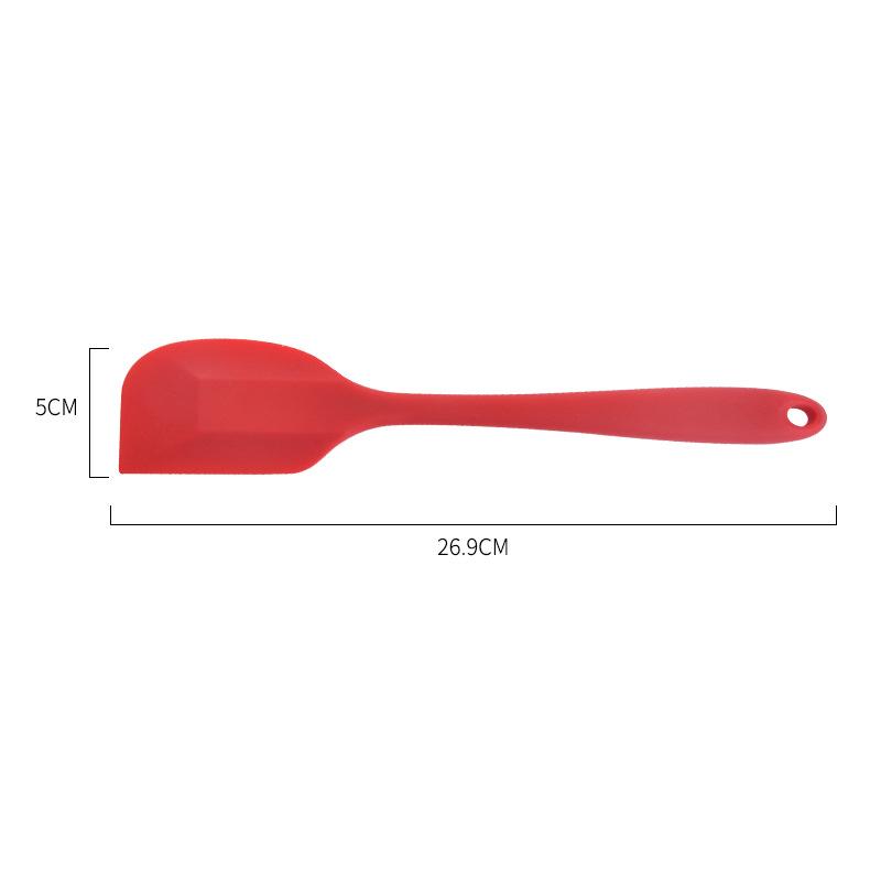 1pcs Large Size Baking Tools Spatula Silicone Spatula Baking Scraper Cream Heat-resistant Kitchen Utensils Smoother Decorator