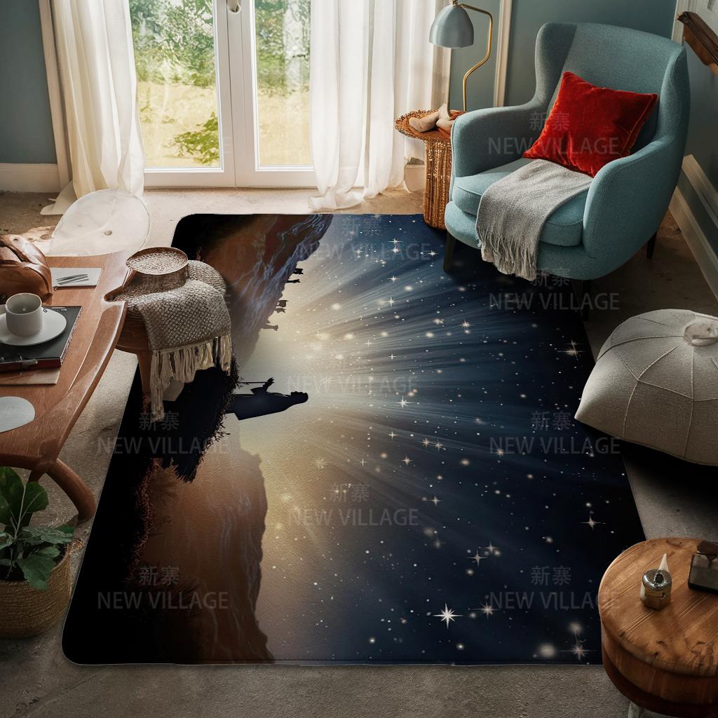 House Entrance Carpet Home Door Mat Living Room Bath Foot Bathroom Non-slip Water Absorption Rugs Bath Merry Christmas Winter