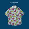 Hawaii 3D Printed Short Sleeve Shirt Men'S Summer Thailand Travel Resort Beach Men'S Loose Fancy Shirt Tide