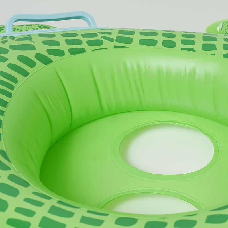 Nafukovací plavecký kruh Plovák do bazénu Kid Float Ring Roztomilá hračka pro miminka Děti Hračky do vody Nafukovací hrací krokodýl Plavecký kruh s područkou