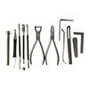Saxophone Key and Spring Maintenance Set Saxophone Key Adjustment Tool Alloy Texture for Woodwind Instrument Care