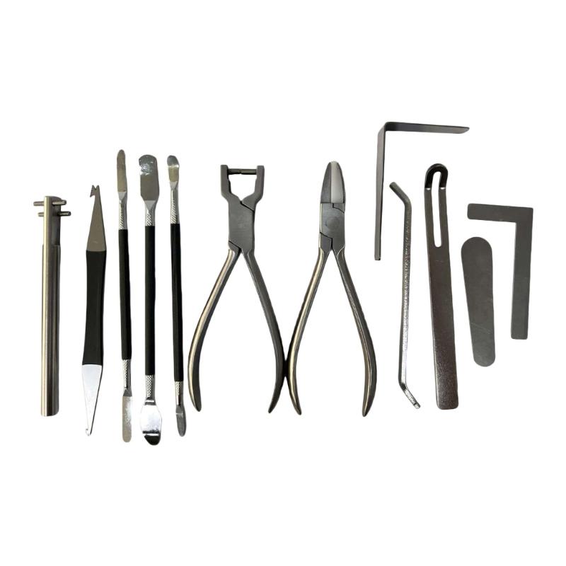 Saxophone Key and Spring Maintenance Set Saxophone Key Adjustment Tool Alloy Texture for Woodwind Instrument Care